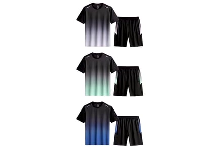 Unisex Gym Workout Clothing Set - 7 Sizes & 4 Colours