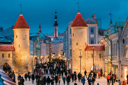 Baltic Xmas Markets - Hotel & Flights - Riga, Tallinn or Vilnius!