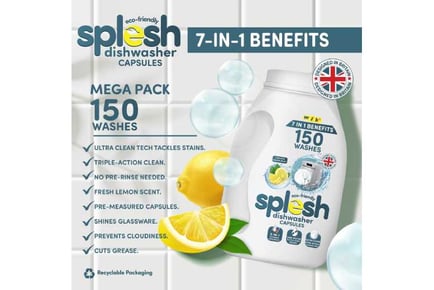 Splesh Ultimate Freshness Dishwasher