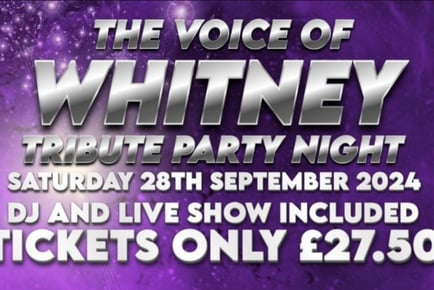 Ticket to The Voice of Whitney Houston - Boujee Events - Chester