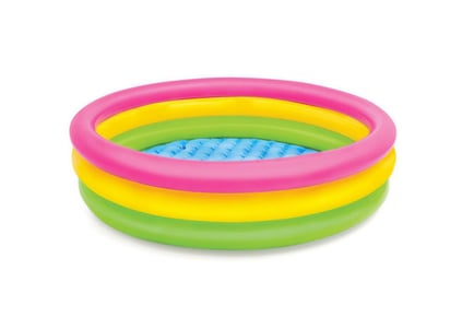 Colourful Inflatable Swimming Pool - 5 Sizes