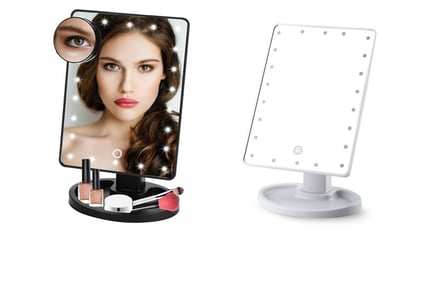 22 LED Light Makeup Mirror in 2 Colours