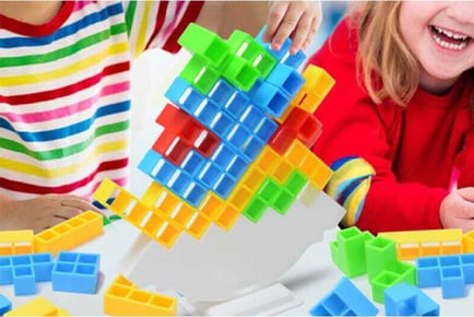 64Pcs Balance Stacking Blocks Toy