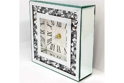 Karina Bailey Diamante Mantle Clock