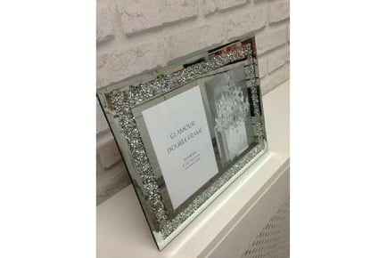 XS Crystal Jewel Mirror Photo Frame