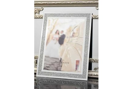 XXXL Crystal Jewel Mirror Photo Frame