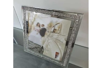 Crystal Jewel Mirror Diamante Frame