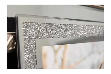 Crushed Jewel Mirror Photo Frame