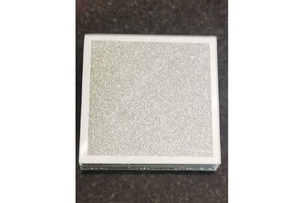 Set of 6 Glitter Coasters & Placemats