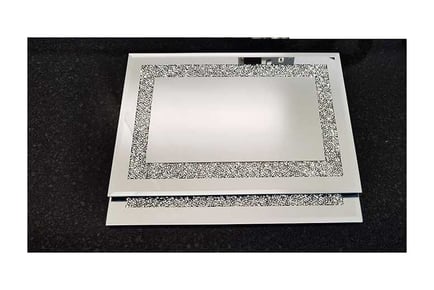 Set of 2 Border Diamond Placemats