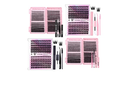 DIY Eyelash Extension Kit - A, B, C, or D