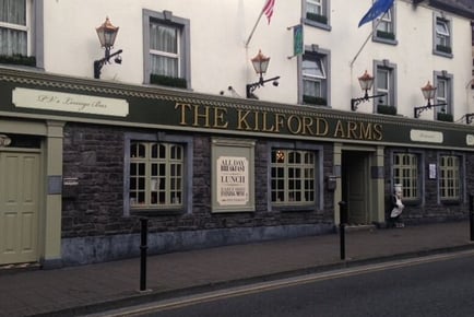 Ireland Break: Kilkenny Hotel Stay: Breakfast & Dinner Main for 2