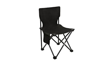 Portable Folding Camping Chair - 2 Sizes, Multiple Colours