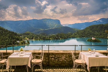 Slovenia: Lake Bled Hotel, Breakfast & Flights