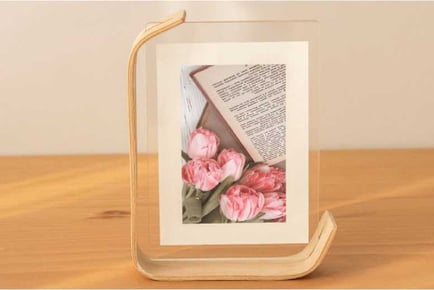 Acrylic Wooden Photo Frame