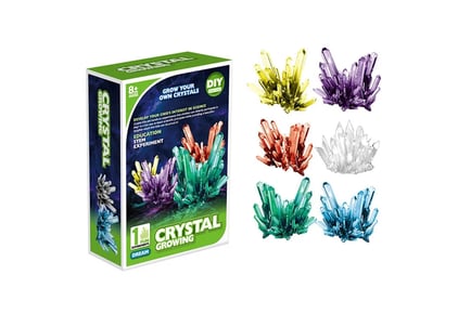 Kid's Crystal Growing STEM Science Kit - 1 Pack or 2 Pack!