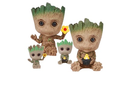 Novelty Groot-Inspired Plant Pot - 4 Options