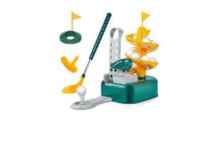 Kids' Portable Golf Game Set with Accessories