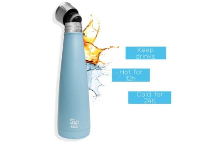 Sip by Swell Water Bottle, Blue - 450ml