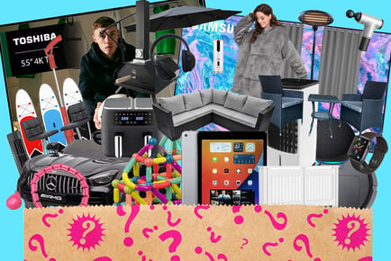 Warehouse Clearance Mystery Deal - Apple, Smart TV, Winter Warmers, Home & Garden Furniture & More!