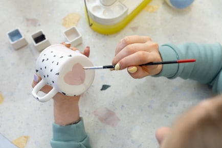 Pottery Painting For 2 or 4 - Dimbleby Ceramics Studio