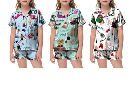 Kids & Adults Taylor Swift Inspired Pyjama Set