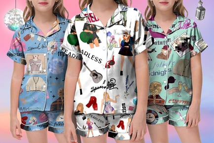 Kids & Adults Taylor Swift Inspired Pyjama Set