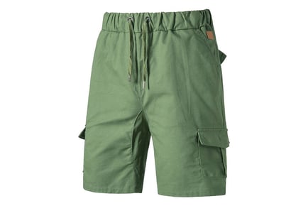 Men's Loose Cargo Shorts - 5 Colours & 5 Sizes