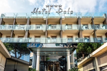 4* Rimini, Italy - Breakfast & Flights - Award Winning Hotel!