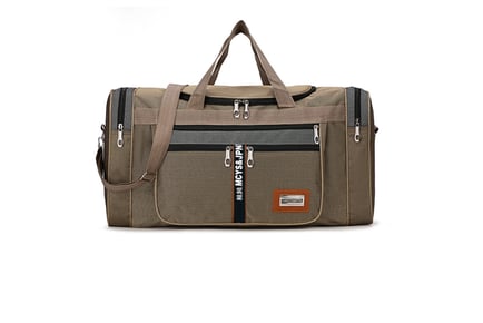 Sport Duffel Bag w/ Removable Straps - 3 Sizes & 3 Colours