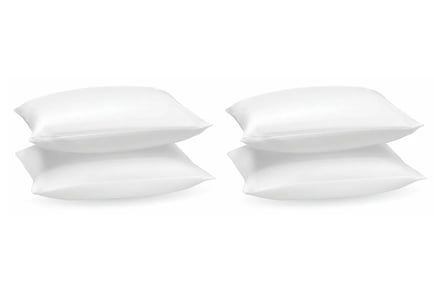 Duck Feather & Down Pillows with Cotton Cover in 2 Options