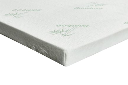 Soft Bamboo Mattress Topper - 4 Sizes & 2 Thickness Options