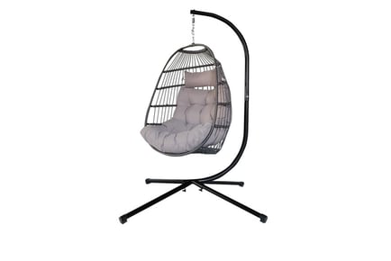 Hanging Egg Chair with Cushions - 48Hr Delivery