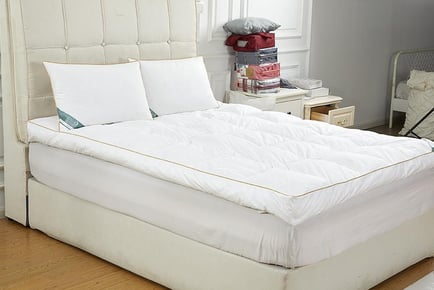 12.5cm Luxury Goose Feather Mattress Enhancer - 5 Sizes!