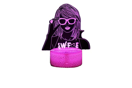 Taylor Swift Inspired 3D Night Light - 5 Styles