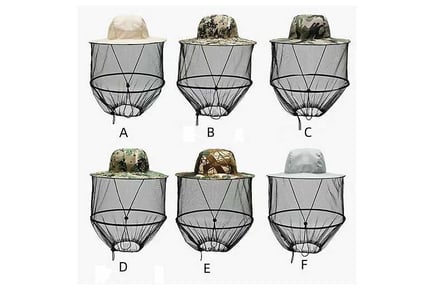 Fishing Folding Beekeeping Mesh Hat