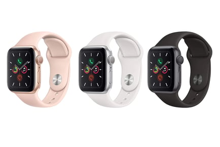 Apple Watch Series 5 - 40mm or 44mm, 3 Colours