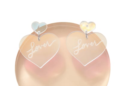 Taylor Swift Lover Inspired Earrings - 1 or 2 Pack & 6 Designs!