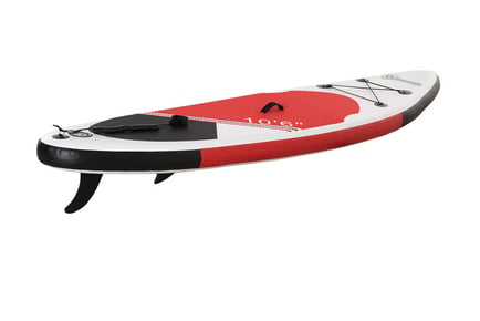 10ft Inflatable Non-Slip White Stand Up Paddle Board