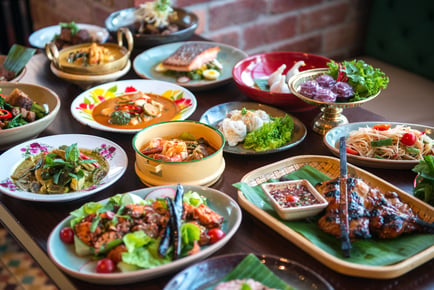 2-Course Thai Dining with Side - Up to 4 People - Leicester