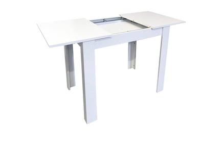 Miron Extending Dining Table in White or Sonoma Oak