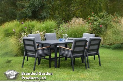 6 Seater Garden Dining Set