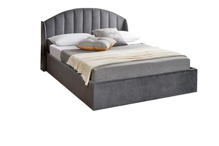 Ottoman Bed Frame w/ Optional Memory Foam Mattress - 4 Sizes