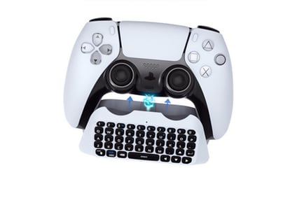 Wireless External Keyboard for PS5 Controller