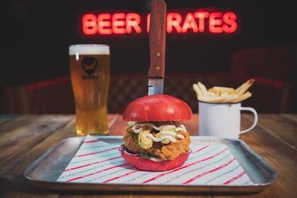 BrewDog Burger & Fries w/ Flight of Beers - 37 Locations