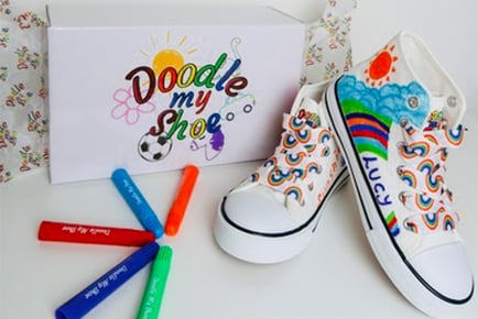 Washable Children's Doodle My Shoes - 2 Options