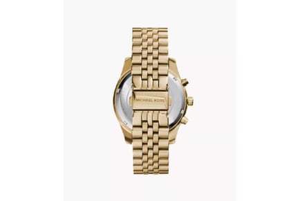 Michael Kors Men's Luxurious Gold Chronograph Watch MK8281