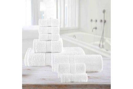 Egyption Cotton Bale Towels - 4pc & 8pc