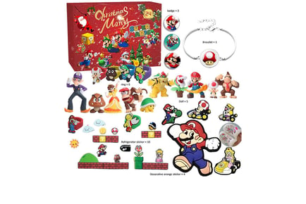 24-Day Super Mario Inspired Christmas Advent Calendar!