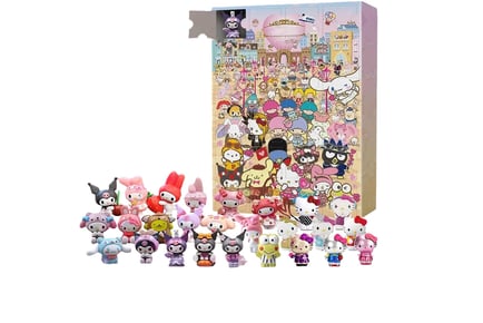 24-Piece Sanrio Inspired Christmas Advent Calendar - Two Options!